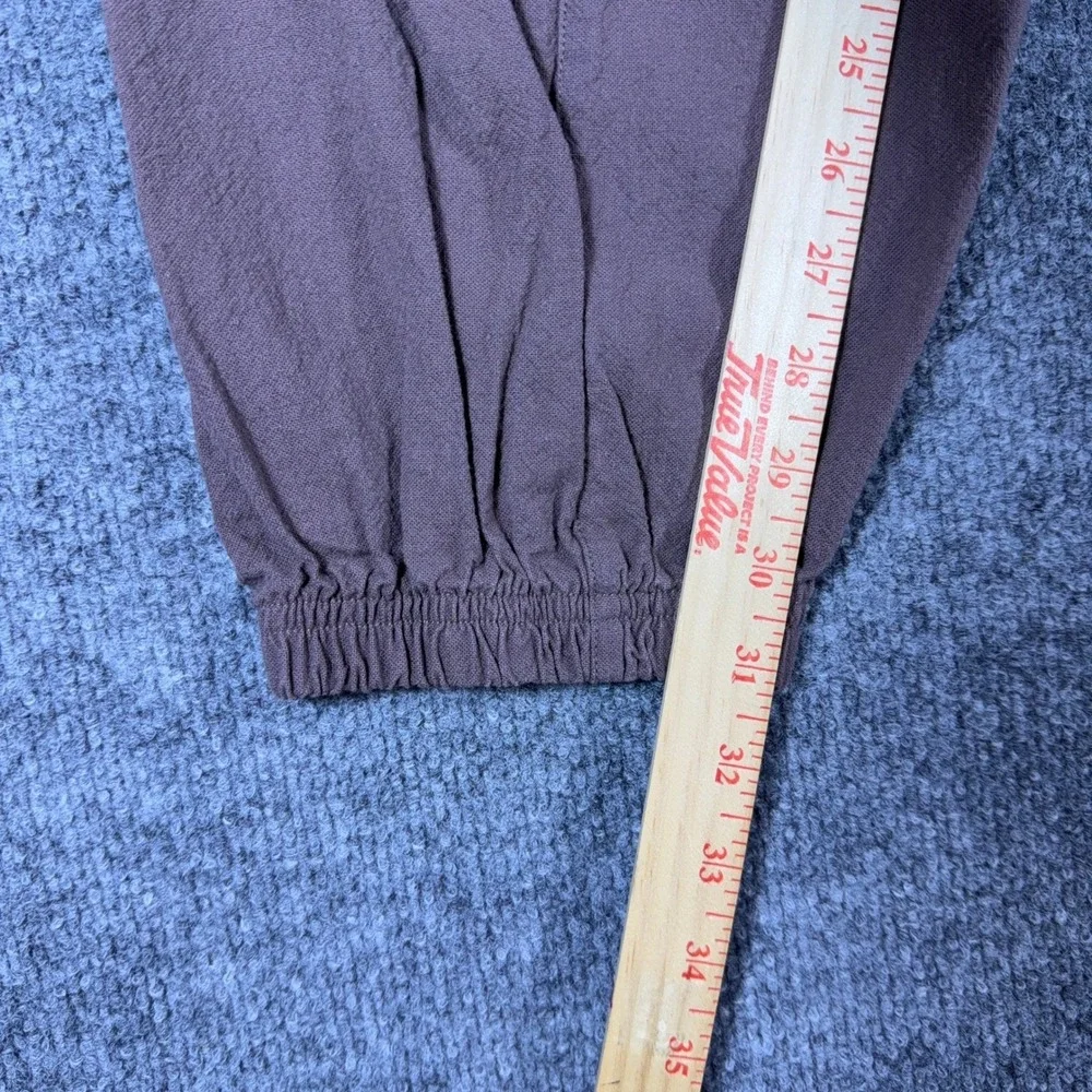 Kidoriman Mens XL Brown Cotton Jogger Pants Elastic Waist Drawstring Tapered NWT